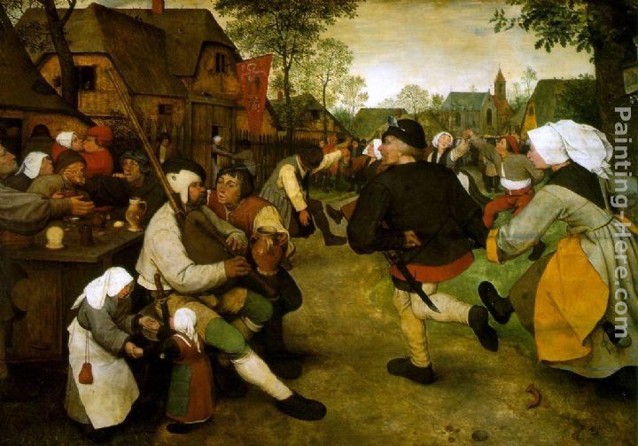 Pieter the Elder Bruegel The Peasant Dance